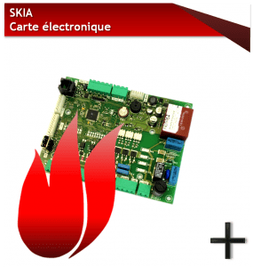 pièces skia carte électronique