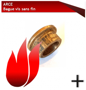 pièces arce bague vis sans fin