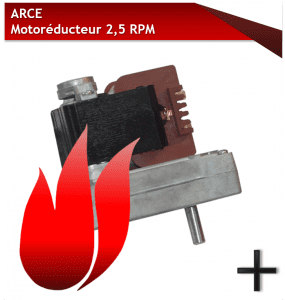 PIECES ARCE MOTOREDUCTEUR 2-5-RPM-2017