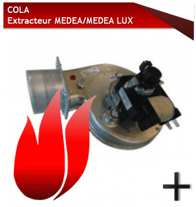 PIÈCES COLA EXTRACTEUR FUMEES MEDEA