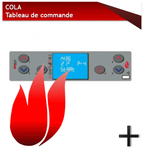 PIÈCES COLA PANNEAU DE COMMANDE 2