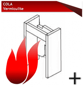 PIÈCES COLA VERMICULITE