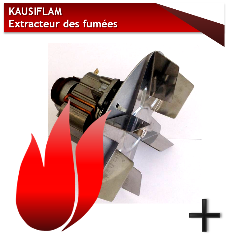 PIECES KAUSIFLAM-EXTRACTEUR-DES-FUMEES