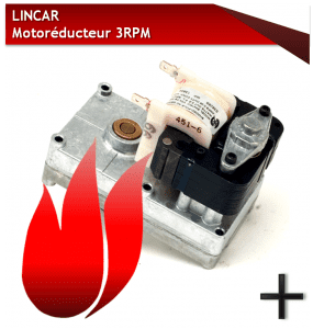 PIÈCES LINCAR MOTOREDUCTEUR 3 RPM