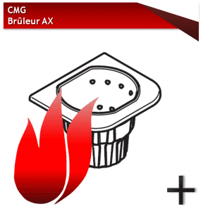 PIÈCES AX BRULEUR CMG