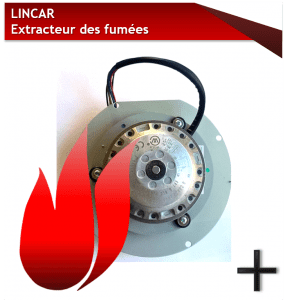 PIÈCES LINCAR extracteur des fumées