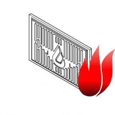 DOS DE PAREMENT EN KERAMFIRE 2101107000