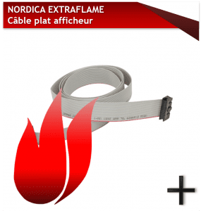 PIÈCES NORDCA EXTRAFLAME cable afficheur