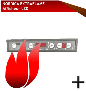 AFFICHEURS NORDICA EXTRAFLAME LED