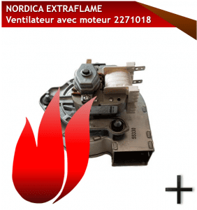 ventilateurs nordica extraflame 2271018