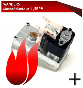 wanders motoréducteur 1,5rpm