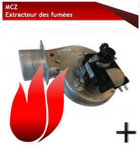 PIECES MCZ EXTRACTEUR FUMEES