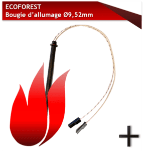 PIÈCES ECOFOREST BOUGIE BRIDE 9.52MM