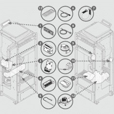 invicta pièces poêles lodi novedia nola