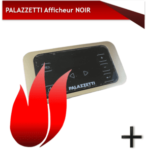 pièces palazzetti afficheurs noir