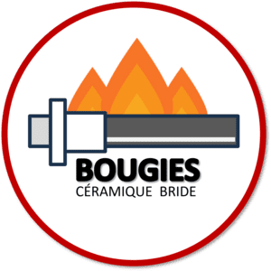 bougies céramique bride poêle à granulés